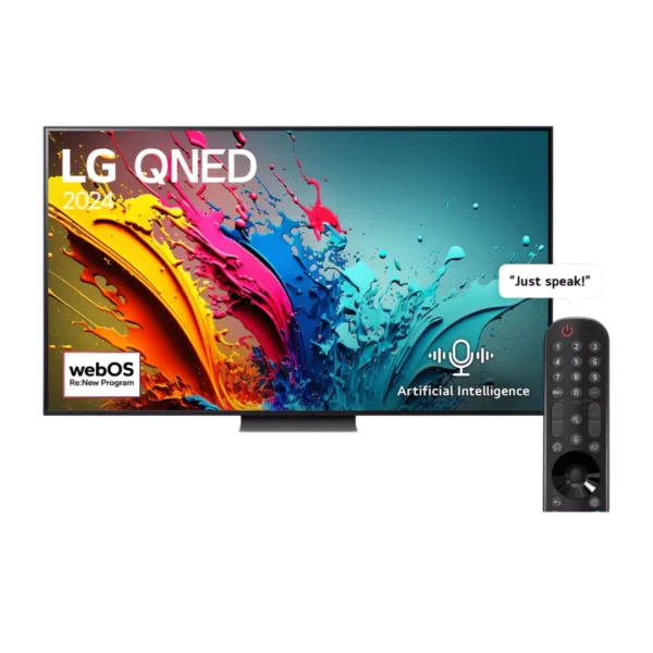 12-08-24-resize-2024-08-20t163751153-66c4730466d31.webp LG 86 Inch QNED QNED86 4K Smart TV AI Magic remote HDR10 webOS24 (2024 Model)