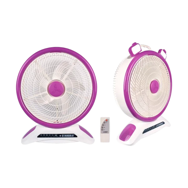 19-08-24-resize-43-66c316a26d3c6.webp Stargold 14 Rechargeable Table Fan With Remote Control And Smd Led Light, 3 Speed 40w Copper Motor, Portable Desk Fan For Home Office Bedroom, Sg-4048