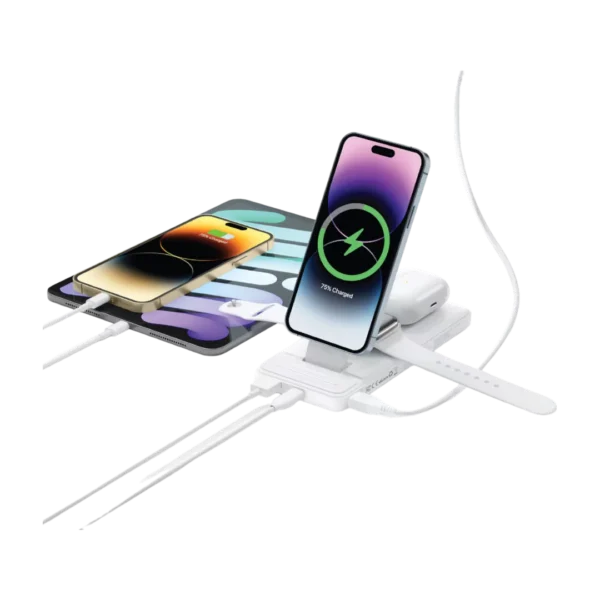 Smartix 5-in-1 Magnetic Power Bank 20000mAh White SM51MWDC01