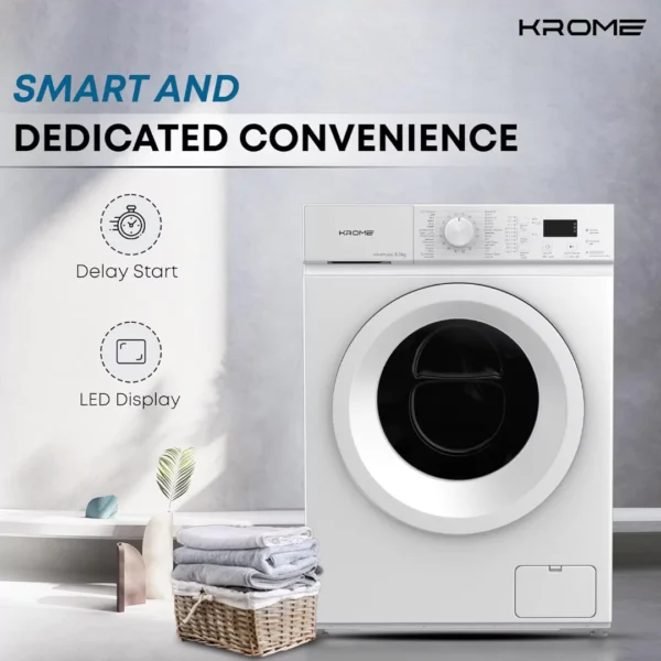 Krome Front Load Washer 6 kg KR-WFL60S