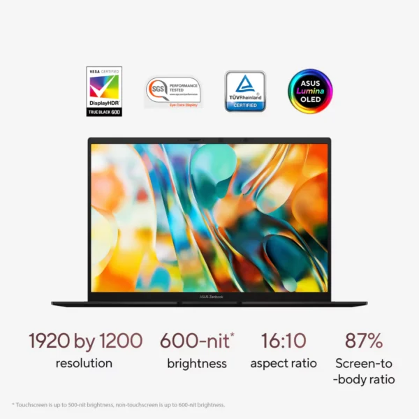 Asus Zenbook 14 OLED (2024) Ultrabook – AMD Ryzen 7-8840HS / 14inch FHD