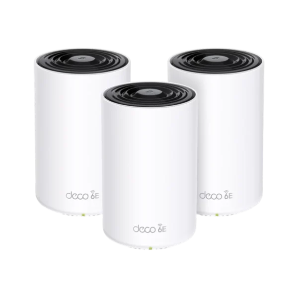 TPLink DECOXE75 WiFi Mesh System Pack of 3Pcs