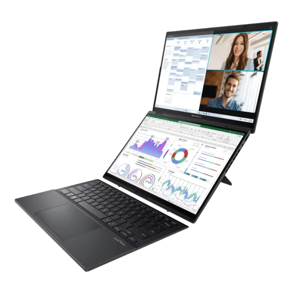 Asus Zenbook Duo OLED (2023) Ultrabook – 1st Series / Intel Core Ultra 7-155H / 14inch 3K OLED / 1TB SSD / 16GB RAM