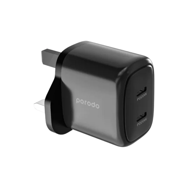 Porodo PD Wall Adaptor 40W Black
