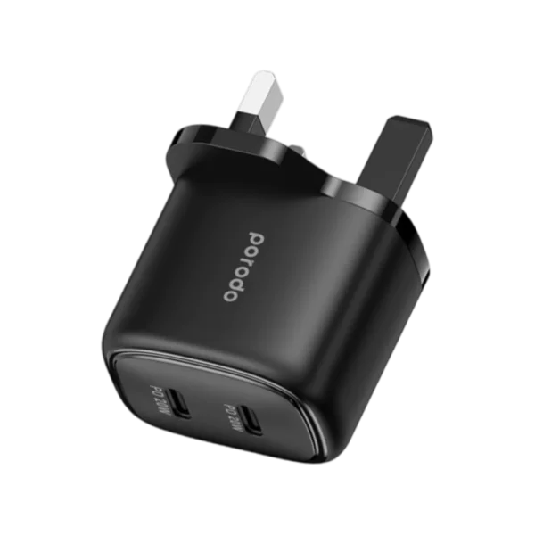 Porodo PD Wall Adaptor 40W Black