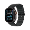 Apple Watch Ultra 2, 49mm Black Titanium Case with Black Ocean Band