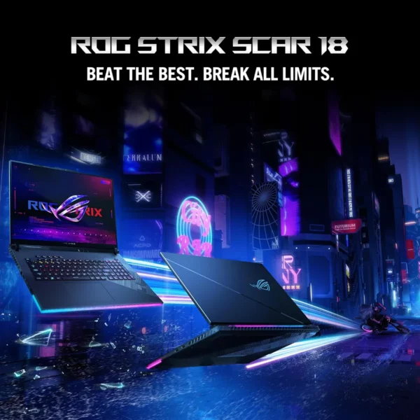Asus ROG Strix SCAR 18 Gaming (2024) Laptop – 14th Gen / Intel Core i9-14900HX / 18inch