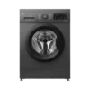 LG 2023 7kg Front Load Washing Machine, Black