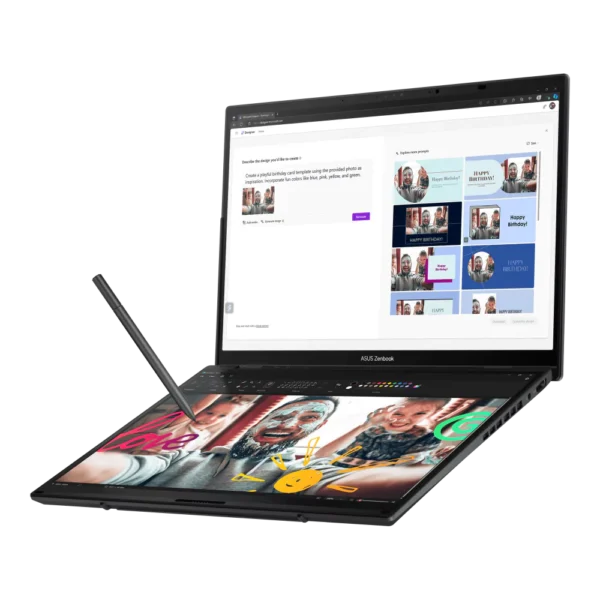 Asus Zenbook Duo OLED (2023) Ultrabook – 1st Series / Intel Core Ultra 7-155H / 14inch 3K OLED / 1TB SSD / 16GB RAM